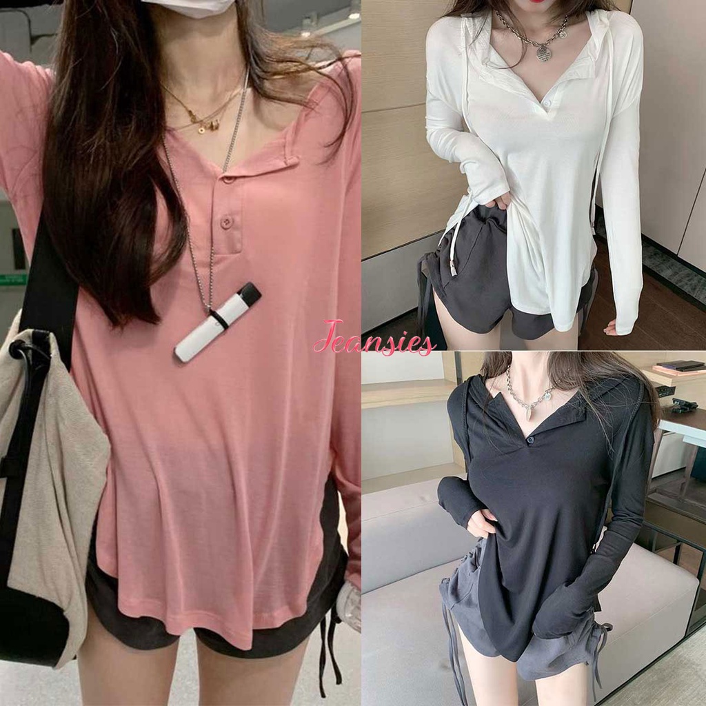 เสื้อแขนยาว เสื้อแฟชั่น วินเทจผู้หญิง สวมใส่สบา