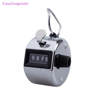 Eas เครื่องนับจํานวนดิจิทัล โครเมี่ยม โลหะสเตนเลส 4 หลัก 0000 เป็น 9999 Ate