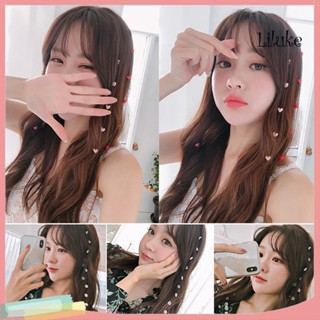 Lk-- กิ๊บติดผม แบบพู่ยาว ลายดอกไม้ หัวใจ หวานแหวว สําหรับผู้หญิง