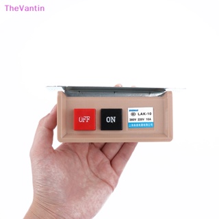 Thevantin สวิตช์ปุ่มกดสตาร์ท เปิด ปิด AC 380 220V 10A สําหรับจักรเย็บผ้า