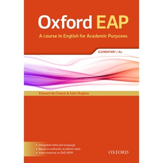 (Arnplern) : หนังสือ English for Academic Purposes A2 : Students Book +DVD (P)