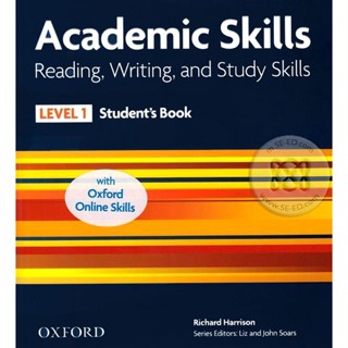 Bundanjai (หนังสือเรียนภาษาอังกฤษ Oxford) Headway Academic Skills 1 : Reading, Writing and Study Skills : Students