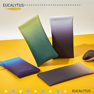 Eutus กระเป๋า PVC แบบพกพา สําหรับเก็บแว่นตาอ่านหนังสือ