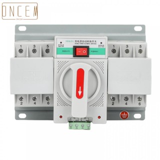 【ONCEMOREAGAIN】Intelligent Dual Power Transfer Switch 63A 3P Reliable Performance &amp; Fire Safety