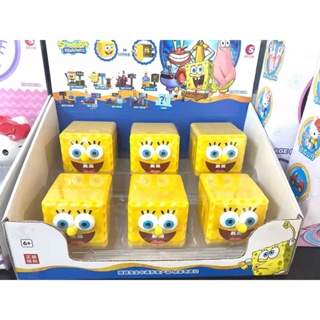 [พร้อมส่ง] ของแท้ กล่องปริศนา SpongeBob SquarePants Surprise Adventure Record Biqibao เพื่อการศึกษา สําหรับเด็ก
