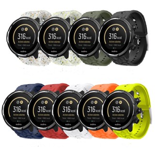 สายนาฬิกาข้อมือซิลิโคน 24 มม. สําหรับ SUUNTO 9 Baro 7 D5 SUUNTO Spartan Sport Wrist HR Baro