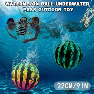 Watermelon Swimming 9 Inch Pool Ball for Adults Underwater Passing Games