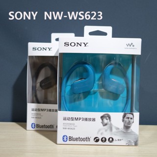 Sony NW-WS623 เครื่องเล่น MP3 กันน้ํา กันฝุ่น พร้อมเทคโนโลยีบลูทูธไร้สาย NW-WS623 NW WS623 MP3 (ไม่มีกล่อง)