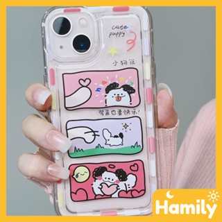 Photo Frame Airbag iPhone Case TPU Soft Clear Case Cute Cartoon Camera Protection Shockproof Compatible with iPhone 14 13 12 11 Pro Max XS Max XR XS 6 7 8 Plus