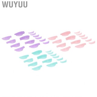 Wuyuu Lash Lift Shields  7 Pairs Perfect Lifting Eyelash Pads Silicone Soft for Individuals