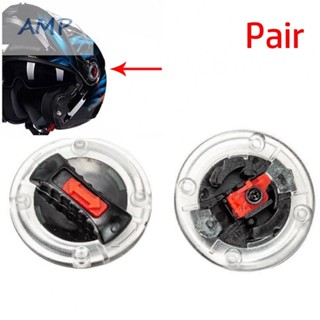 ⚡BABYCITY-TH⚡2X Motorcycle Motorbike Helmet Round Attachment Clips Visor Screws For-LS2 FF386⚡NEW 7