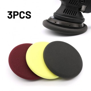 ⚡NEW 8⚡Sanding Pad Waxing 3pcs 6inch Buffing Car Sponge Foam Polishing Durable