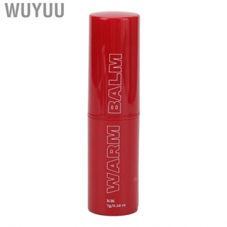 Wuyuu Moisturizing Balm Stick   Long Lasting Quick Absorption Tighten Skin Red 7g for Neck Cheek