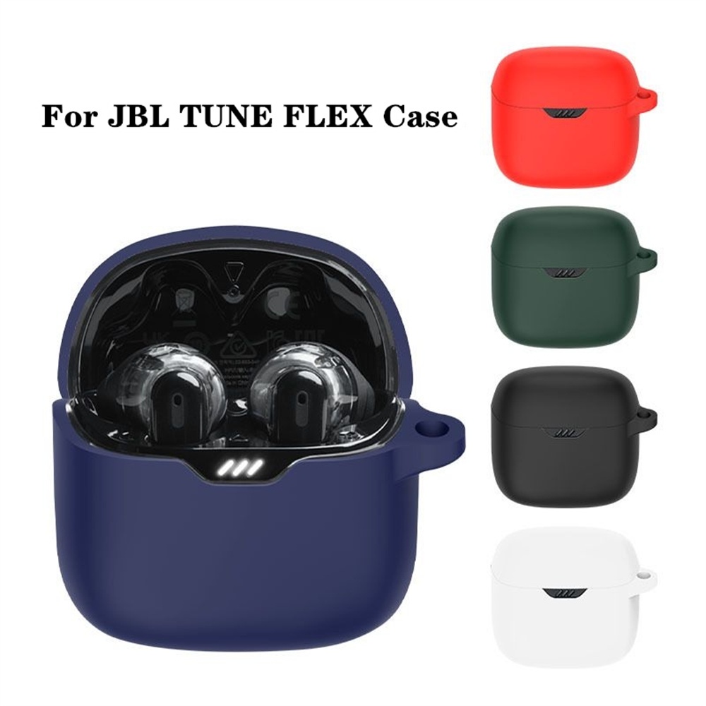 พร้อมส่ง! เคสหูฟัง แบบนิ่ม สีพื้น สําหรับ JBL TUNE FLEX JBL TUNE FLEX