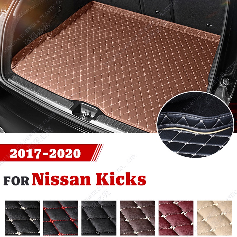 Rhd พรมปูพื้นรถยนต์ สําหรับ Nissan Kicks 2017 2018 2019 2020 อุปกรณ์ตกแต่งภายในรถยนต์อัตโนมัติ