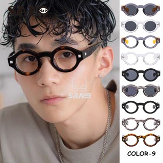【ขายส่ง】COD (San9) ใหม่ แว่นตากันแดด กรอบทรงกลม ขนาดเล็ก สไต…