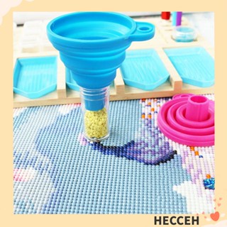 Hecceh กรวยปักครอสติชคริสตัล ขนาดใหญ่ จุของได้เยอะ DIY