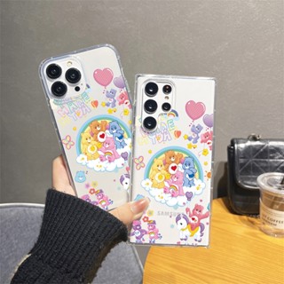 เคสโทรศัพท์มือถือแบบใส กันกระแทก ลายหมี สําหรับ OPPO Reno 10 8 Pro Plus Reno 8T 7 6 5 4 Pro Lite 8Z 7Z 6Z 5Z 5F 4F 4Z A94 A93