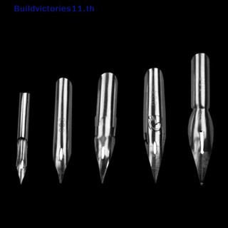 Buildvictories11 หัวปากกา 5 หัว 1 ชุด และด้ามจับ 2 ชิ้น สําหรับศิลปิน