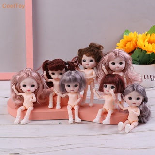 Cooltoy ตุ๊กตาเปลือยข้อต่อ ขยับได้ 13 ข้อต่อ ขนาดเล็ก 12 ซม. DIY ของเล่นสําหรับเด็ก ขายดี