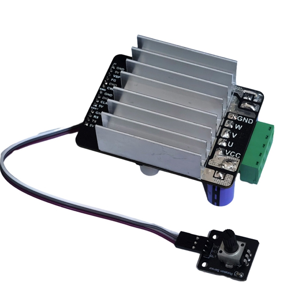 Dc 6-80V BLDC สามเฟส DC Brushless มอเตอร์ควบคุม PWM พลังงานสูง 1600W มอเตอร์ควบคุมไดรเวอร์บอร์ดควบคุมมอเตอร์ Regulator ไม่มีฮอลล์ ราคา ถูกที่สุด ดีลบีเคเค แกลเลอรีภาพที่ 2