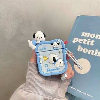 เคสหูฟังบลูทูธไร้สาย ลายสุนัขพีช่า สามมิติ สไตล์ญี่ปุ่น สําหรับ Airpods 3 2 Pro