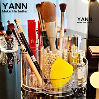 Yann1 ที่ใส่ดินสอ ที่ใส่ปากกา พลาสติกใส แบบพกพา ออฟฟิศ