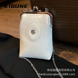 KIQUNE   กระเป๋าสะพาย ข้าง กระเป๋าผู้หญิงสะพายข้าง 2023 new  fashion ins Trendy รุ่นใหม่ L91TN7J 37Z230910