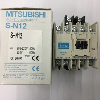 ในไทย แมกเนติกคอนแทกเตอร์ S-N12 220V20A ac