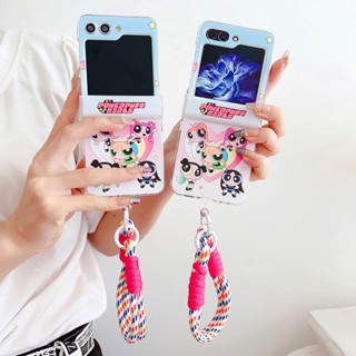 เคสโทรศัพท์มือถือ ป้องกันฝุ่น กันกระแทก แฟชั่น สําหรับ Samsung Galaxy Z FLIP 3 Sweet FLIP 4 FLIP 5