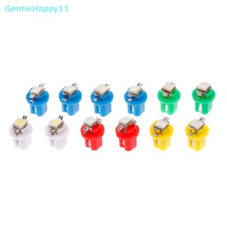 Gentlehappy แผงหลอดไฟ LED T5 สว่างมาก สําหรับรถยนต์ 2 ชิ้น