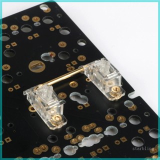 แกนดาวเทียม 2X 6 25X PCB สําหรับเครื่องปรับแต่งคีย์บอร์ด Mechanical