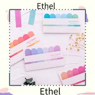 Ethel1 สติกเกอร์ฉลากแฟชั่น เปลี่ยนสีได้ สําหรับติดตกแต่งสํานักงาน 120 แผ่น