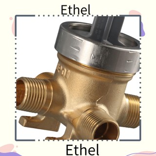 Ethel1 แกนฝักบัวอาบน้ํา พร้อมไขควง สเตนเลส วาล์วผสม ทองเหลือง คงที่ง่าย