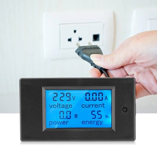 Maxpower 100A AC 80~260V Digital Power Meter หน้าจอ แรงดัน KWh วัตต์โวลต์มิเตอร์แอมมิเตอร์