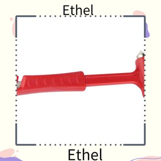 Ethel1 ค้อนเคาะเข็มขัดนิรภัย สีแดง สําหรับฉุกเฉิน