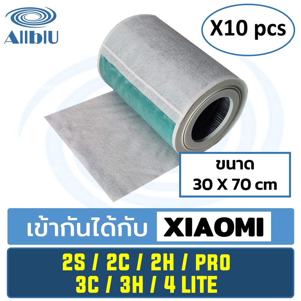 AllblU Filter แผ่นกรองเสริม สำหรับ Xiaomi รุ่น 2S 2C 2H 3C 3H Pro 4 Lite SmartMi