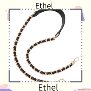 Ethel1 สายโซ่โลหะ สีพื้น 110 ซม. สําหรับกระเป๋าสะพายไหล่