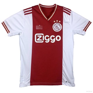 เสื้อกีฬาแขนสั้น ลายทีมชาติฟุตบอล Ajax 22-23 ชุดเหย้า คุณภาพสูง