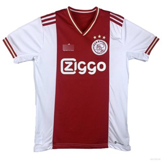 เสื้อกีฬาแขนสั้น ลายทีมชาติฟุตบอล Ajax 22-23 ชุดเหย้า คุณภาพสูง