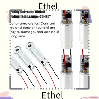 Ethel1 ขายดี โมดูลไดโอดเลเซอร์ หัวอลูมิเนียม สีเขียว 13 มม. สําหรับโมดูล