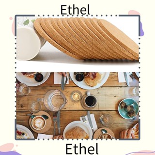 Ethel1 แผ่นรองแก้วเครื่องดื่ม รูปดอกไม้ สําหรับวางในสวน