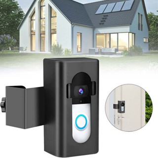 Video Doorbell Mount Anti-Theft Black Adjustable Doorbell Motion