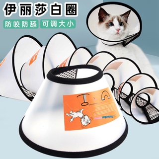 Spot second hair# Elizabeth ring factory anti-licking and biting dog collar cat head cover pet protection products cat dog collar 8.cc