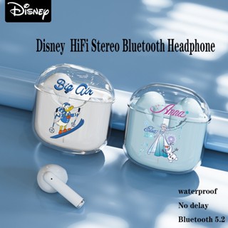 Disney Stitch หูฟังบลูทูธไร้สาย HiFi สเตอริโอ HD ความทนทานยาวนาน