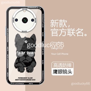 เคสโทรศัพท์มือถือ ซิลิโคนใส กันกระแทก ลายสุนัข แนวสตรีท แฟชั่น สําหรับ Realme 11 Pro+ realme11pro+