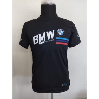 [พร้อมส่ง] เสื้อยืดไมโครไฟเบอร์ พิมพ์ลาย BMW MOTORRAD 08 สีดํา ขนาดใหญ่