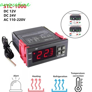 Augustine เครื่องควบคุมอุณหภูมิความชื้น 12V 24V 220V STC-1000