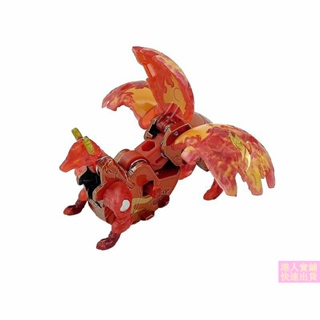 【สินค้าเฉพาะจุด】บาคุกัน ของแท้ โมเดลฟิกเกอร์มังกร Bakugan Evolutions Evolution Unicorn Nine-Tailed Fox แบบสองหัว ของเล่นสําหรับเด็ก