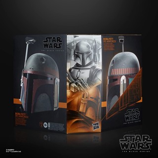 (รับส่วนลด 10-20%) Hasbro Star Wars The Black Series Boba Fett (Re-Armored) Premium Electronic Helmet